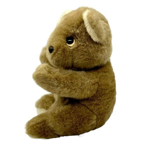 Vintage Kamar Bear Plush Stuffed Teddy 10 Inch Japan Air Brushed Honey Color - Picture 4 of 10
